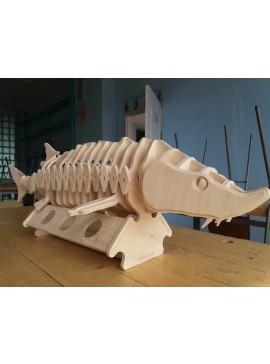 Intra απο ξύλο plywood 3mm-4mm πάχος - Μίνι μπαρ Sturgeon Fish Δίασταση 30x30 cm Intraeaxys-yon0wpk7