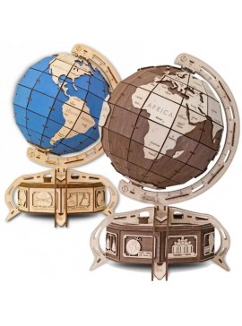Intra απο ξύλο plywood 3mm-4mm πάχος - Globe Jewelry Box Δίασταση 30x30 cm Intraeaxys-joedgk91