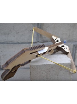 Intra απο ξύλο plywood 3mm-4mm πάχος - Βαλλίστρα 3D Ξύλινο παζλ Δίασταση 30x30 cm Intraeaxys-6o3ye437