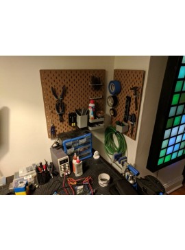 Intra απο ξύλο plywood 3mm-4mm πάχος - IKEA Skadis Pegboard Δίασταση 30x30 cm Intraeaxys-eo058y51