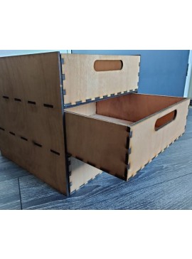 Intra απο ξύλο plywood 3mm-4mm πάχος - Συρτάρι Ikea Kallax 5mm Κόντρα πλακέ 33x33 cm  Δίασταση 30x30 cm Intraeaxys-eoxly3vo