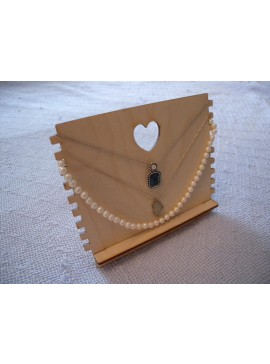 Intra απο ξύλο plywood 3mm-4mm πάχος - Στάντ κολιέ Δίασταση 30x30 cm Intraeaxys-qomm9k4o