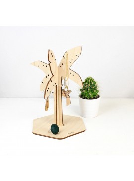 Intra απο ξύλο plywood 3mm-4mm πάχος - Κοσμήματα Tree Stand Δίασταση 30x30 cm Intraeaxys-r7vm2nk7