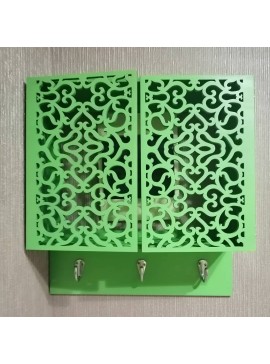 Intra απο ξύλο plywood 3mm-4mm πάχος - Ντουλάπι με κλειδί τοίχου Δίασταση 30x30 cm Intraeaxys-078y96no