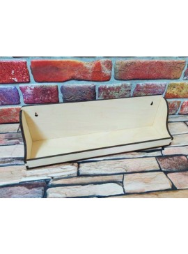 Intra απο ξύλο plywood 3mm-4mm πάχος - Ξύλινο ράφι μπαχαρικών Δίασταση 30x30 cm Intraeaxys-eo05qd51