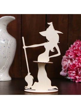 Intra απο ξύλο plywood 3mm-4mm πάχος - Αρχείο PDF Witch Napkin Holder Δίασταση 30x30 cm Intraeaxys-yon095k7