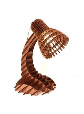 Intra απο ξύλο plywood 3mm-4mm πάχος - Φωτιστικό γραφείου από χαρτόνι Δίασταση 30x30 cm Intraeaxys-lop32ez1