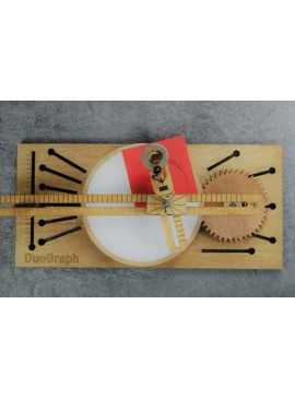 Intra απο ξύλο plywood 3mm-4mm πάχος - Μηχανή σχεδίασης DuoGraph Δίασταση 30x30 cm Intraeaxys-ro6dydq7