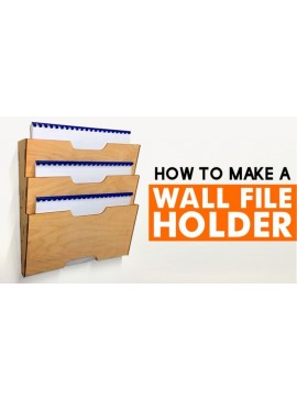 Intra απο ξύλο plywood 3mm-4mm πάχος - Θήκη αρχείων τοίχου Δίασταση 30x30 cm Intraeaxys-e1g53zvo