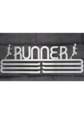 Intra απο ξύλο plywood 3mm-4mm πάχος - Runner Medal Display Κάτοχος μεταλλίων τρεξίματος Δίασταση 30x30 cm Intraeaxys-eoxlgyjo