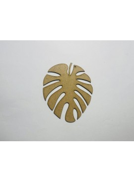 Intra απο ξύλο plywood 3mm-4mm πάχος - Monstera Cutout Ημιτελές Ξύλο Monstera σχήμα Δίασταση 30x30 cm Intraeaxys-91jdgjl1
