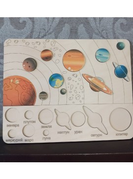 Intra απο ξύλο plywood 3mm-4mm πάχος - Planets Kid Puzzle Solar System Παιχνίδια Montessori Δίασταση 30x30 cm Intraeaxys-e1gk2d8o