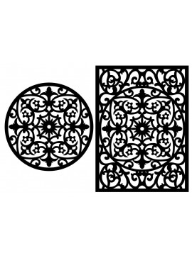Intra απο ξύλο plywood 3mm-4mm πάχος - Αρχείο PDF Mandala Partition Δίασταση 30x30 cm Intraeaxys-p7ymnzz7