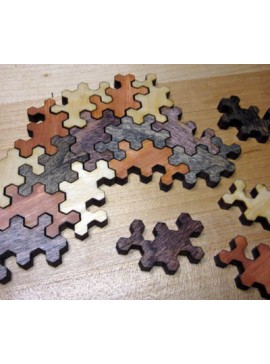 Intra απο ξύλο plywood 3mm-4mm πάχος - Πλακάκια Polyhex Δίασταση 30x30 cm Intraeaxys-eo20g237