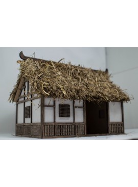 Intra απο ξύλο plywood 3mm-4mm πάχος - Σπίτι ινδικών χοιριδίων ιαπωνικού στυλ Δίασταση 40x50 cm Intraeaxys-m1d6xdy7