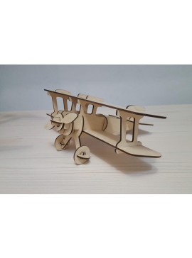 Intra απο ξύλο plywood 3mm-4mm πάχος - Μοντέλο αεροσκάφους Δίασταση 30x30 cm Intraeaxys-ro6y4p37