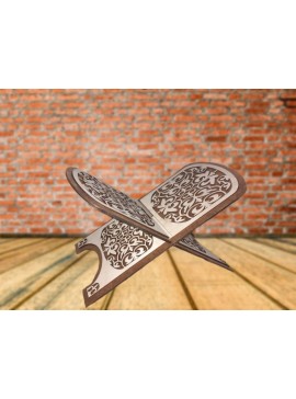 Intra απο ξύλο plywood 3mm-4mm πάχος - Διακοσμητική Ξύλινη θήκη Κορανίου Δίασταση 30x30 cm Intraeaxys-51r8rlm7