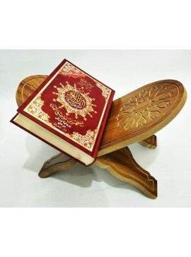 Intra απο ξύλο plywood 3mm-4mm πάχος - Βάση βιβλίου θήκης Quran Rihal Rehal Ξύλινος δρομολογητής CNC σκαλιστός Δίασταση 30x30 cm Intraeaxys-eo0q0031