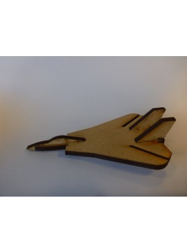 Intra απο ξύλο plywood 3mm-4mm πάχος - Lasercut Mini F14 Tomcat Fighter Aircraft Δίασταση 30x30 cm Intraeaxys-eo4qynw7
