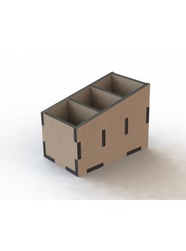 Intra απο ξύλο plywood 3mm-4mm πάχος - Ξύλινη βάση τηλεχειριστηρίου για επιτραπέζια τηλεόραση Δίασταση 30x30 cm Intraeaxys-lopqkg37