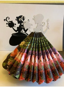 Intra απο ξύλο plywood 3mm-4mm πάχος - Θήκη για χαρτοπετσέτα Lady Δίασταση 30x30 cm Intraeaxys-eo20ww47