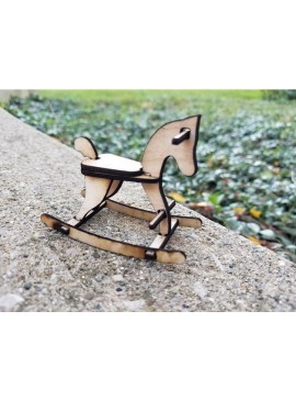 Intra απο ξύλο plywood 3mm-4mm πάχος - Πρότυπο κουνιστή αλόγων Δίασταση 30x30 cm Intraeaxys-r7vm6rl7