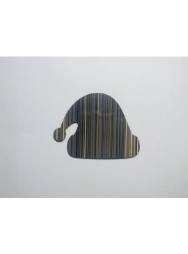 Intra απο ξύλο plywood 3mm-4mm πάχος - Κενό ξύλινο καπέλο Santa Δίασταση 30x30 cm Intraeaxys-6o3y2wp7