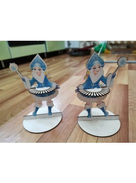 Intra απο ξύλο plywood 3mm-4mm πάχος - Χαρτοπετσέτα Snow Maiden Δίασταση 30x30 cm Intraeaxys-joedw561
