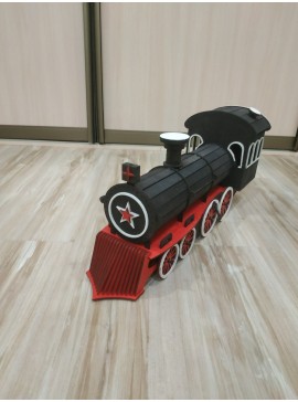 Intra απο ξύλο plywood 3mm-4mm πάχος - Ξύλινη Ατμομηχανή Τραίνο 3mm Δίασταση 30x30 cm Intraeaxys-67wld531