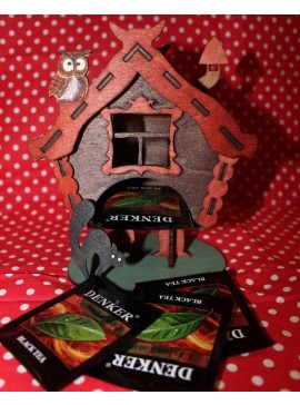 Intra απο ξύλο plywood 3mm-4mm πάχος - Baba Yaga Hut Tea House Δίασταση 40x50 cm Intraeaxys-eo0q4qg1