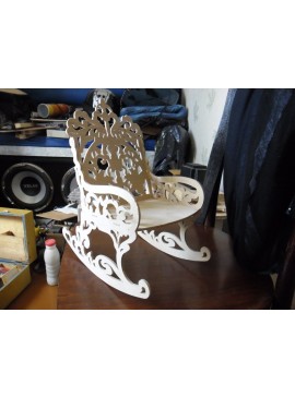 Intra απο ξύλο plywood 3mm-4mm πάχος - кресло качплка (κουνιστή καρέκλα) Δίασταση 30x30 cm Intraeaxys-zo99dwok