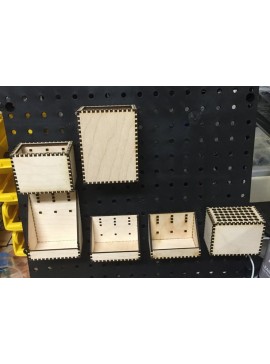 Intra απο ξύλο plywood 3mm-4mm πάχος - Κουτιά και κάδοι με μανταλάκια Δίασταση 30x30 cm Intraeaxys-m1dd6ly1