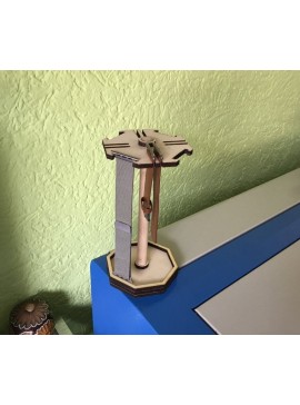 Intra απο ξύλο plywood 3mm-4mm πάχος - Apple Watch Band Stand Κόντρα πλακέ 6mm Δίασταση 30x30 cm Intraeaxys-lopq8vx7