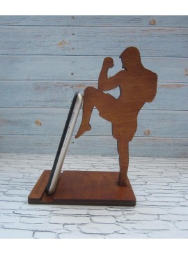 Intra απο ξύλο plywood 3mm-4mm πάχος - Βάση κινητού τηλεφώνου Boxer Δίασταση 30x30 cm Intraeaxys-lopq82k7