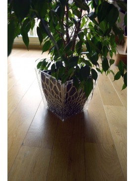 Intra απο ξύλο plywood 3mm-4mm πάχος - Ακρυλική θήκη για γλάστρα 3mm Δίασταση 30x30 cm Intraeaxys-91jdl9p1