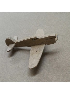 Intra απο ξύλο plywood 3mm-4mm πάχος - 3D παιχνίδι αεροπλάνο Δίασταση 30x30 cm Intraeaxys-eo4qp3g7