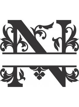 Intra απο ξύλο plywood 3mm-4mm πάχος - Regal Split Font N Δίασταση 30x30 cm Intraeaxys-r7vmq257
