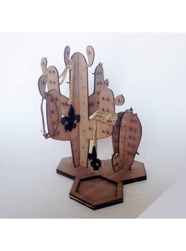 Intra απο ξύλο plywood 3mm-4mm πάχος - Βάση στήριξης δαχτυλιδιού κοσμήματος Κάκτου Δίασταση 30x30 cm Intraeaxys-voqnvjo2