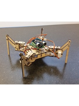 Intra απο ξύλο plywood 3mm-4mm πάχος - mePed Τετράποδο Ρομπότ Δίασταση 30x30 cm Intraeaxys-joereq97