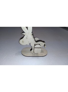 Intra απο ξύλο plywood 3mm-4mm πάχος - Θήκη για οδοντογλυφίδες ζώων για γάιδαρου Διανομέας οδοντογλυφίδων Δίασταση 30x30 cm Intraeaxys-eo4q2qy7