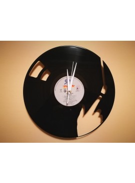 Intra απο ξύλο plywood 3mm-4mm πάχος - Ρολόι Orologio Vinile Disco LP Δίασταση 30x30 cm Intraeaxys-joed8516