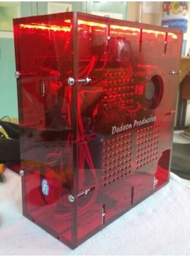 Intra απο ξύλο plywood 3mm-4mm πάχος - Θήκη υπολογιστή Ακρυλική 6mm Δίασταση 30x30 cm Intraeaxys-6o3ygvr7