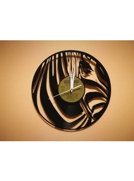 Intra απο ξύλο plywood 3mm-4mm πάχος - Orologio Vinile Zebra Δίασταση 30x30 cm Intraeaxys-pok34k7j