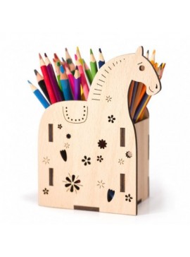 Intra απο ξύλο plywood 3mm-4mm πάχος - Στυλοθήκη αλόγου Δίασταση 30x30 cm Intraeaxys-ro63n6ox