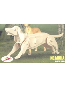 Intra απο ξύλο plywood 3mm-4mm πάχος - 3D παζλ για σκύλους Δίασταση 30x30 cm Intraeaxys-voqgqd12