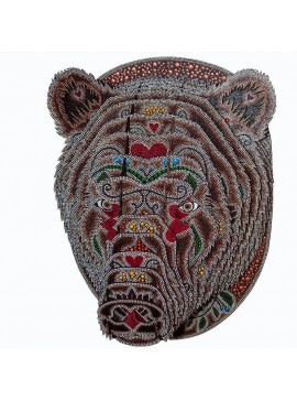 Intra απο ξύλο plywood 3mm-4mm πάχος - Bear 3D Puzzle Δίασταση 30x30 cm Intraeaxys-e1gjx81l