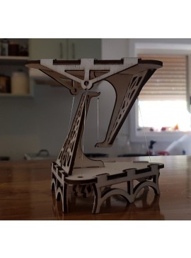 Intra απο ξύλο plywood 3mm-4mm πάχος - Τραπέζι Tensegrity 3mm Δίασταση 30x30 cm Intraeaxys-eo0q4d01