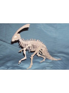 Intra απο ξύλο plywood 3mm-4mm πάχος - Αρχείο PDF Parasaurolophus 3D Δίασταση 30x30 cm Intraeaxys-r1z48l7l