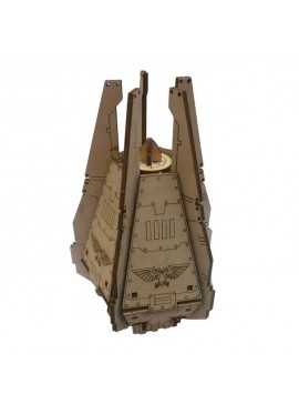 Intra απο ξύλο plywood 3mm-4mm πάχος - 3D παζλ Space Wolves Drop Pod Δίασταση 30x30 cm Intraeaxys-ro6y2p67