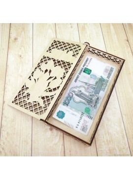 Intra απο ξύλο plywood 3mm-4mm πάχος - Κουτί αποθήκευσης θήκης τραπεζογραμματίων νομισμάτων Δίασταση 30x30 cm Intraeaxys-eo0q3xg1